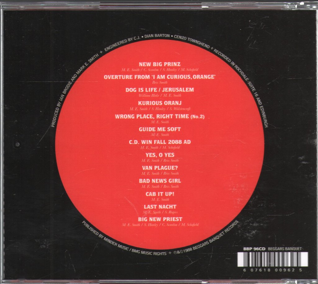 Fall - I Am Kurious Oranj - Cd