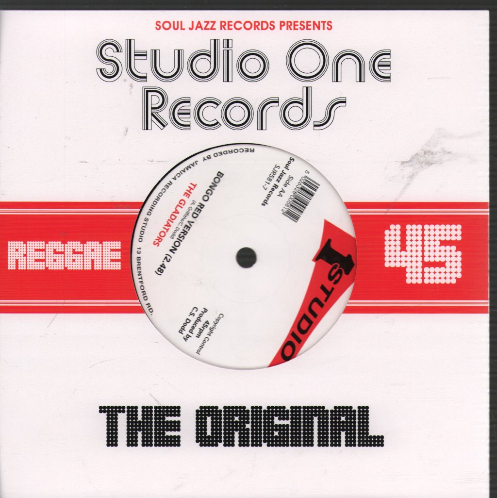 Gladiators - Bongo Red - 7 Inch