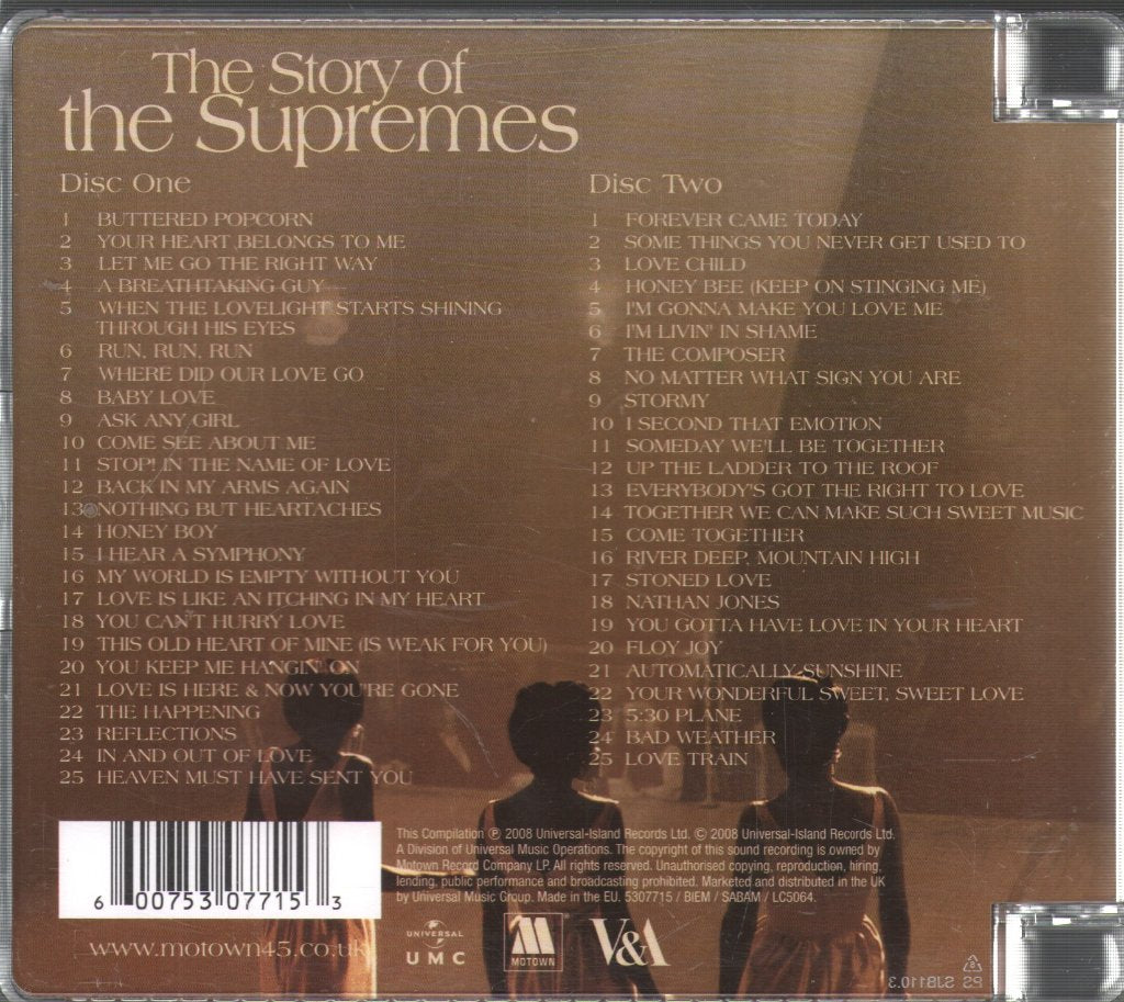 Supremes - Story Of The Supremes - Double Cd