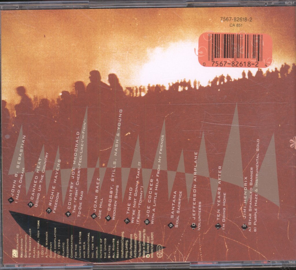 Various Artists - Best of Woodstock - Cd