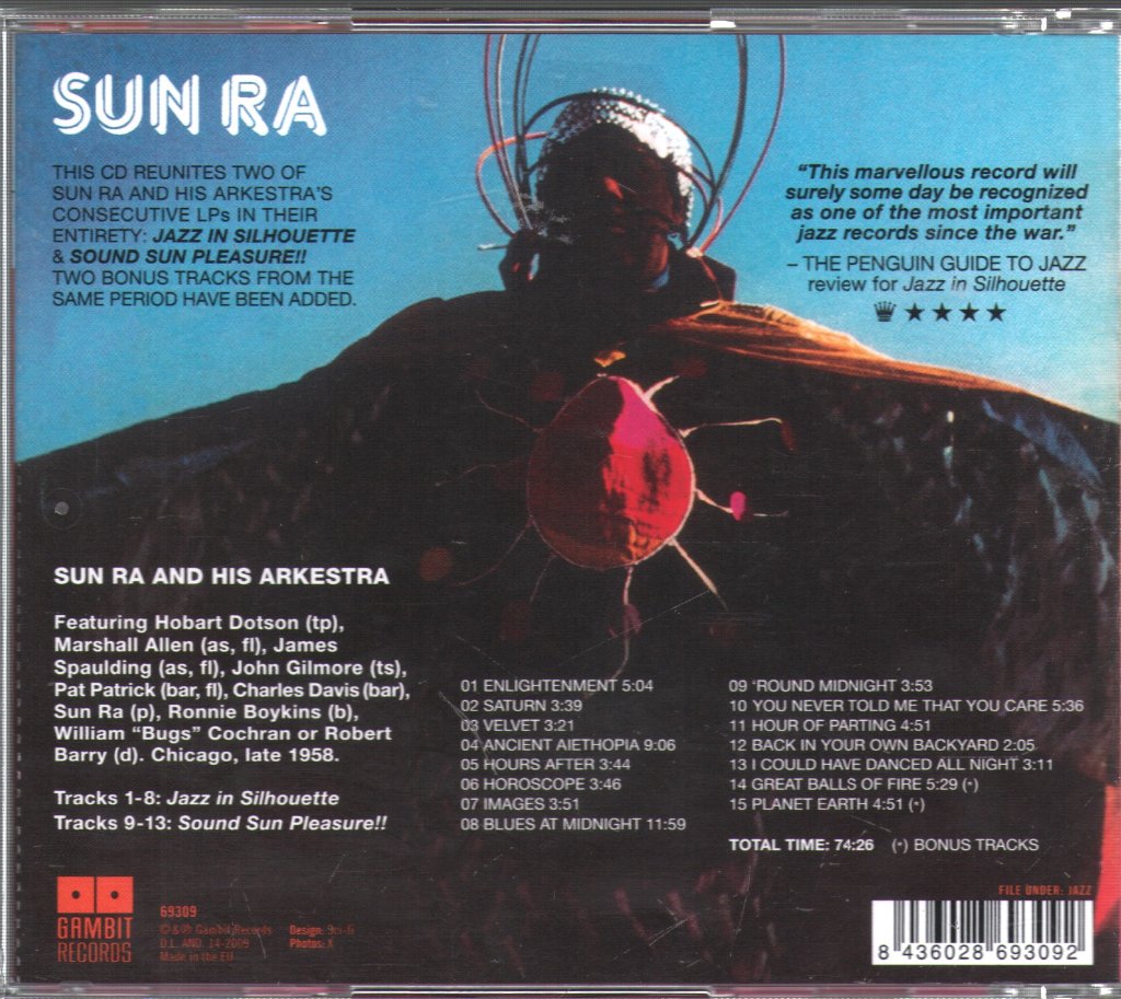 Sun Ra Arkestra - Jazz In Silhouette / Sound Sun Pleasure!! - Cd