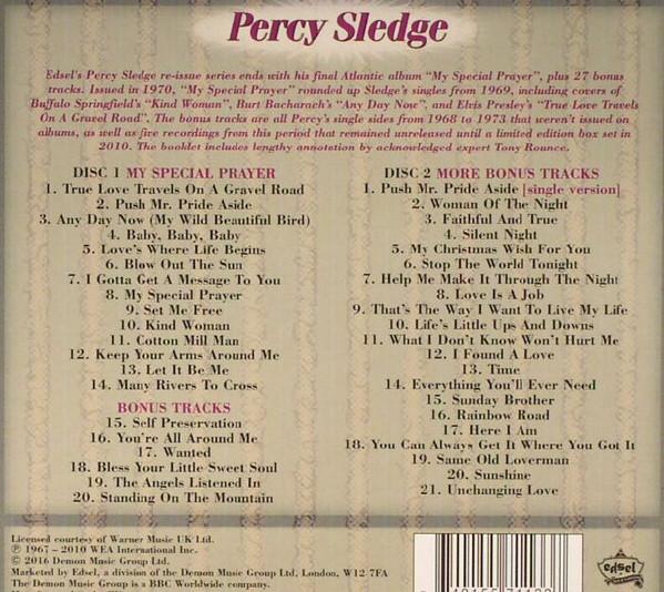 Percy Sledge - My Special Prayer + Singles And Rarities - Double Cd