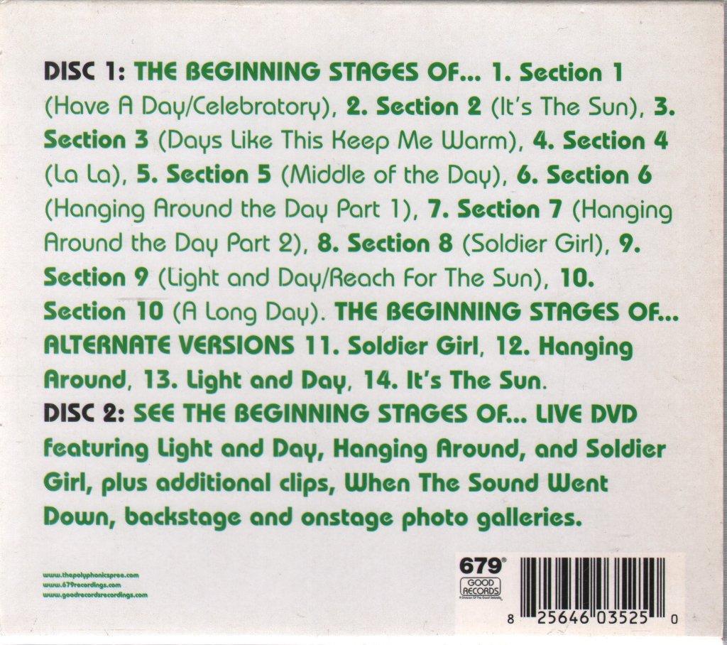 Polyphonic Spree - Beginning Stages Of... - Cd