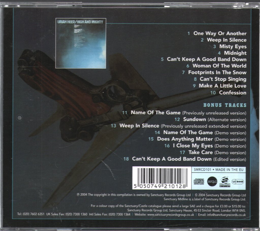 Uriah Heep - High And Mighty - Cd