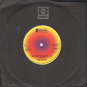 Gene Cotton - You've Got Me Runnin' - 7 Inch