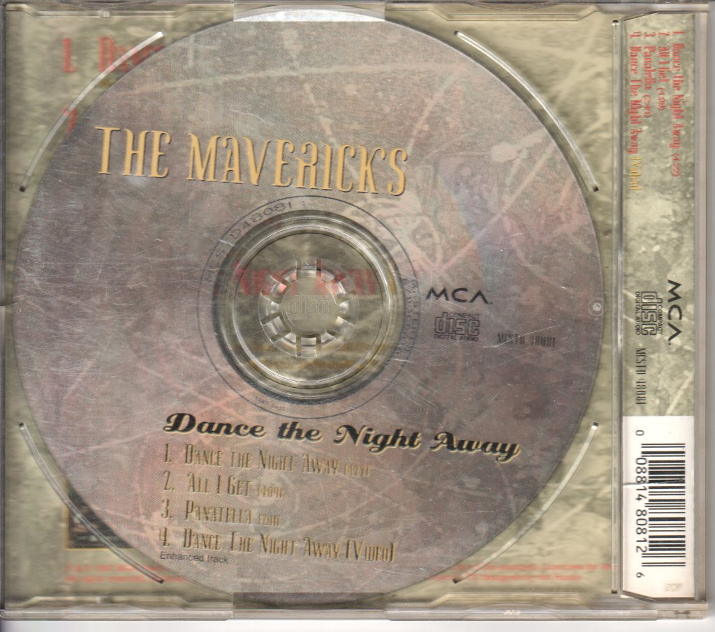 Mavericks (Us) - Dance The Night Away - Cd
