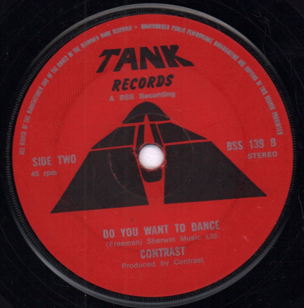 Contrast - at the hop - 7 Inch