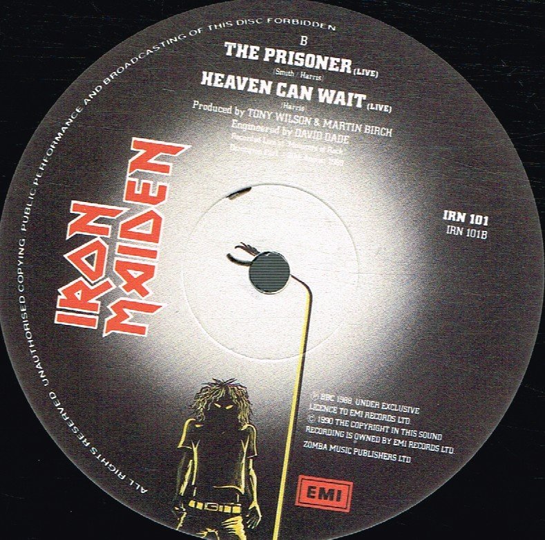 Iron Maiden - Clairvoyant / Infinite Dreams - Double 12 Inch
