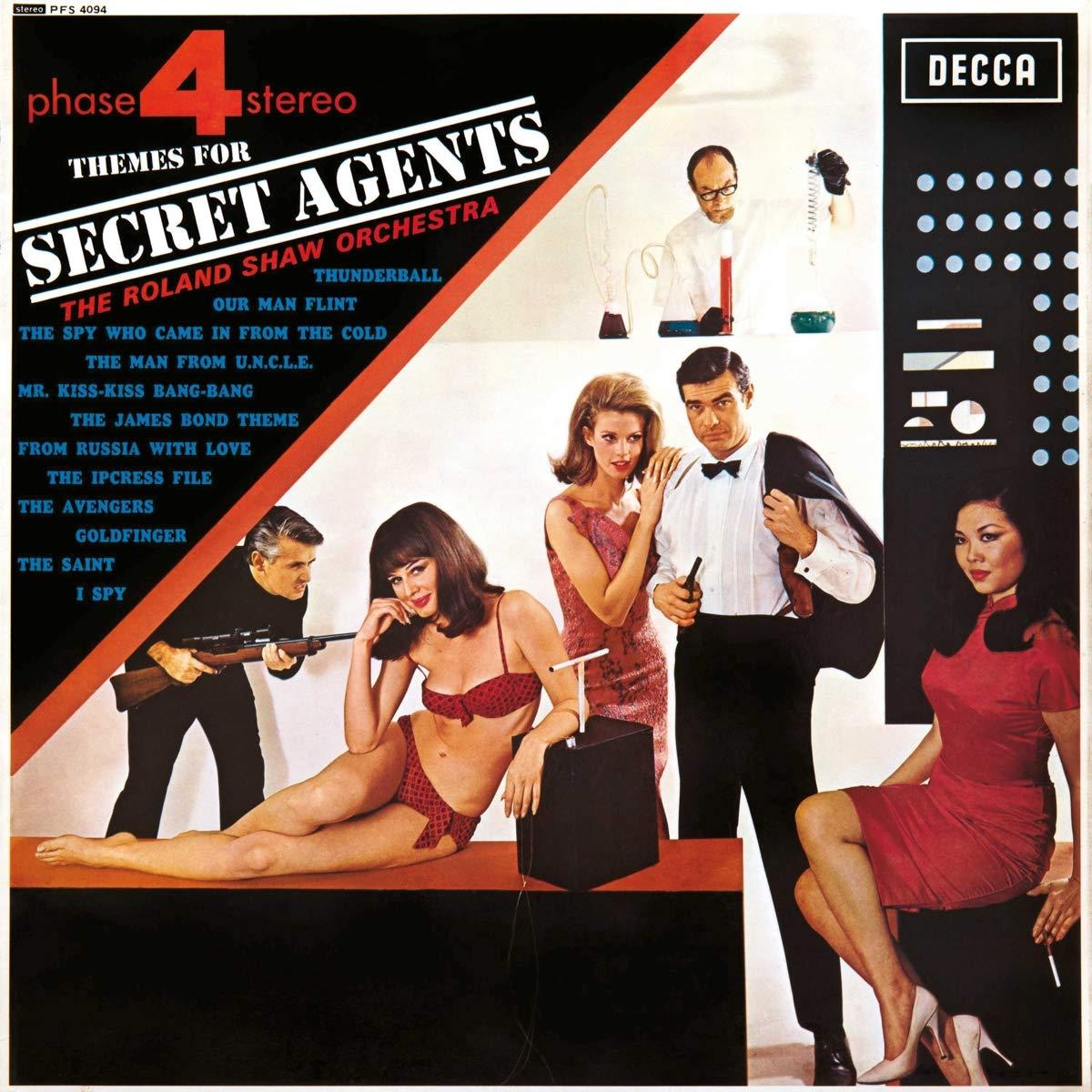 Roland Shaw Orchestra - Themes For Secret Agents - Lp