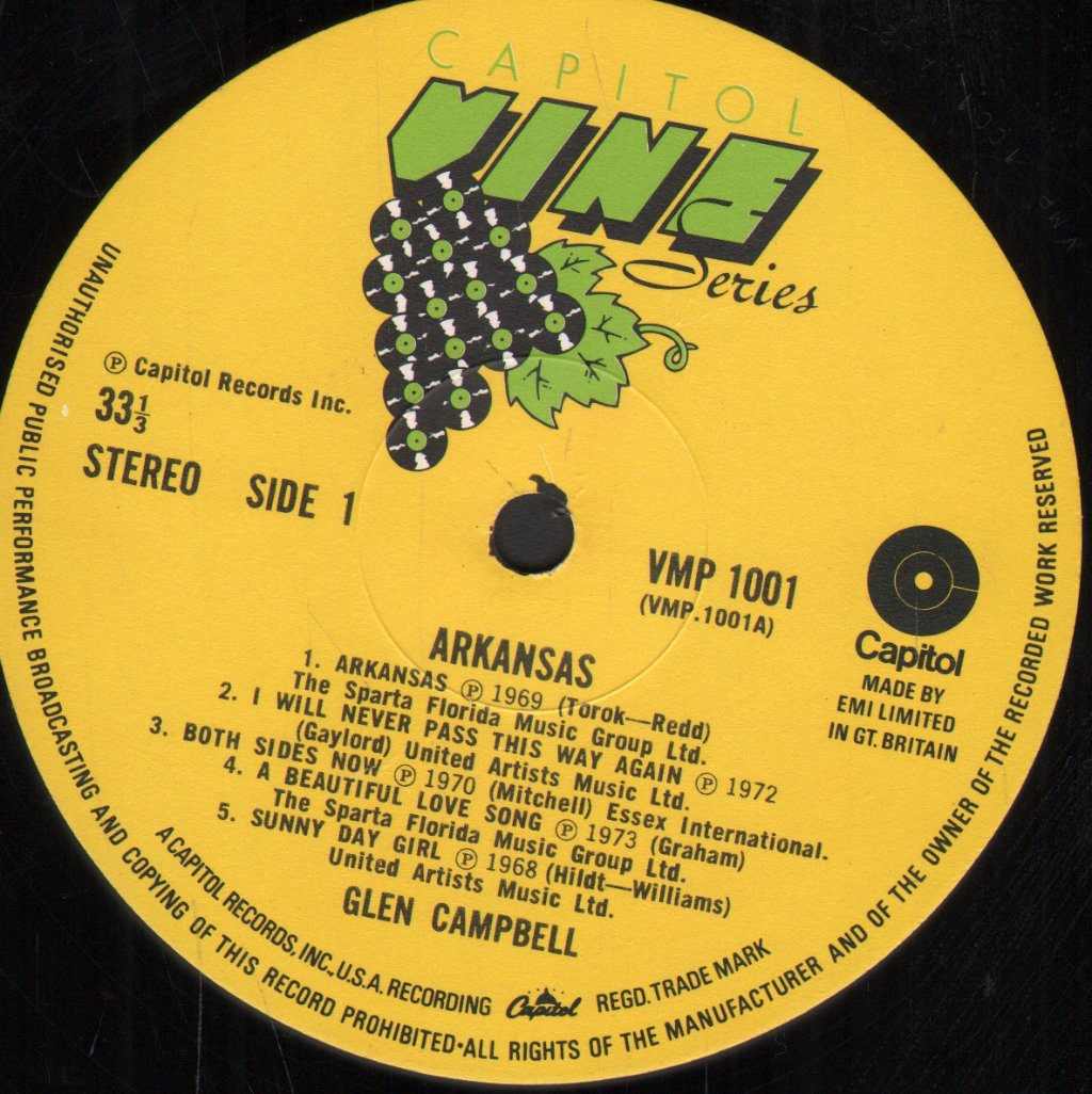 Glen Campbell - Arkansas - Lp