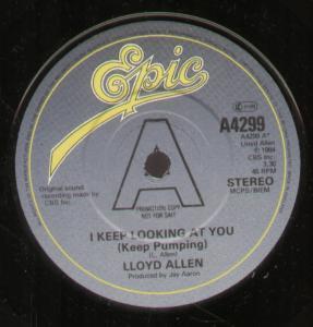 Lloyd Allen - I Keep Looking At You - 7 Inch