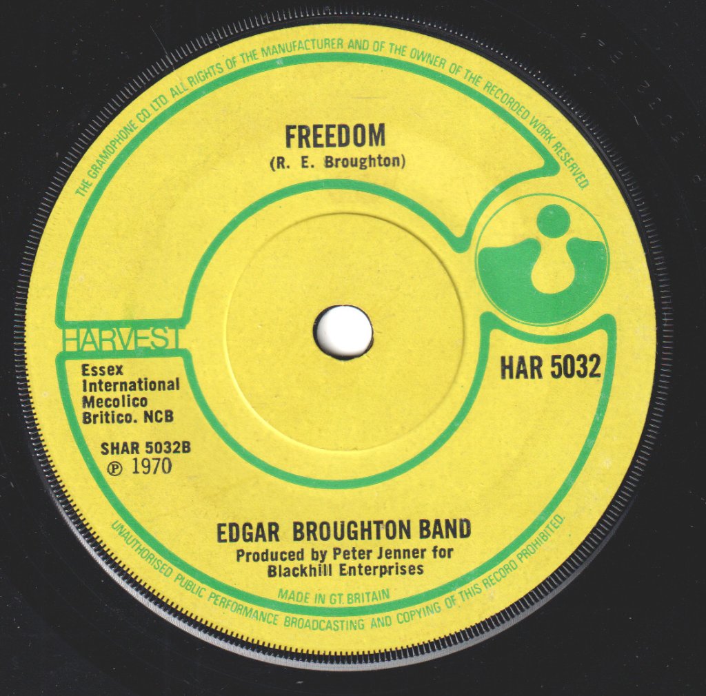 Edgar Broughton Band - Apache Drop Out - 7 Inch