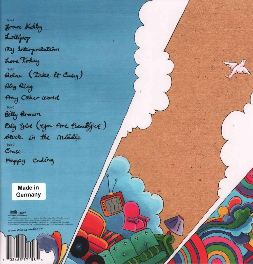 Mika - Life In Cartoon Motion - Double Lp