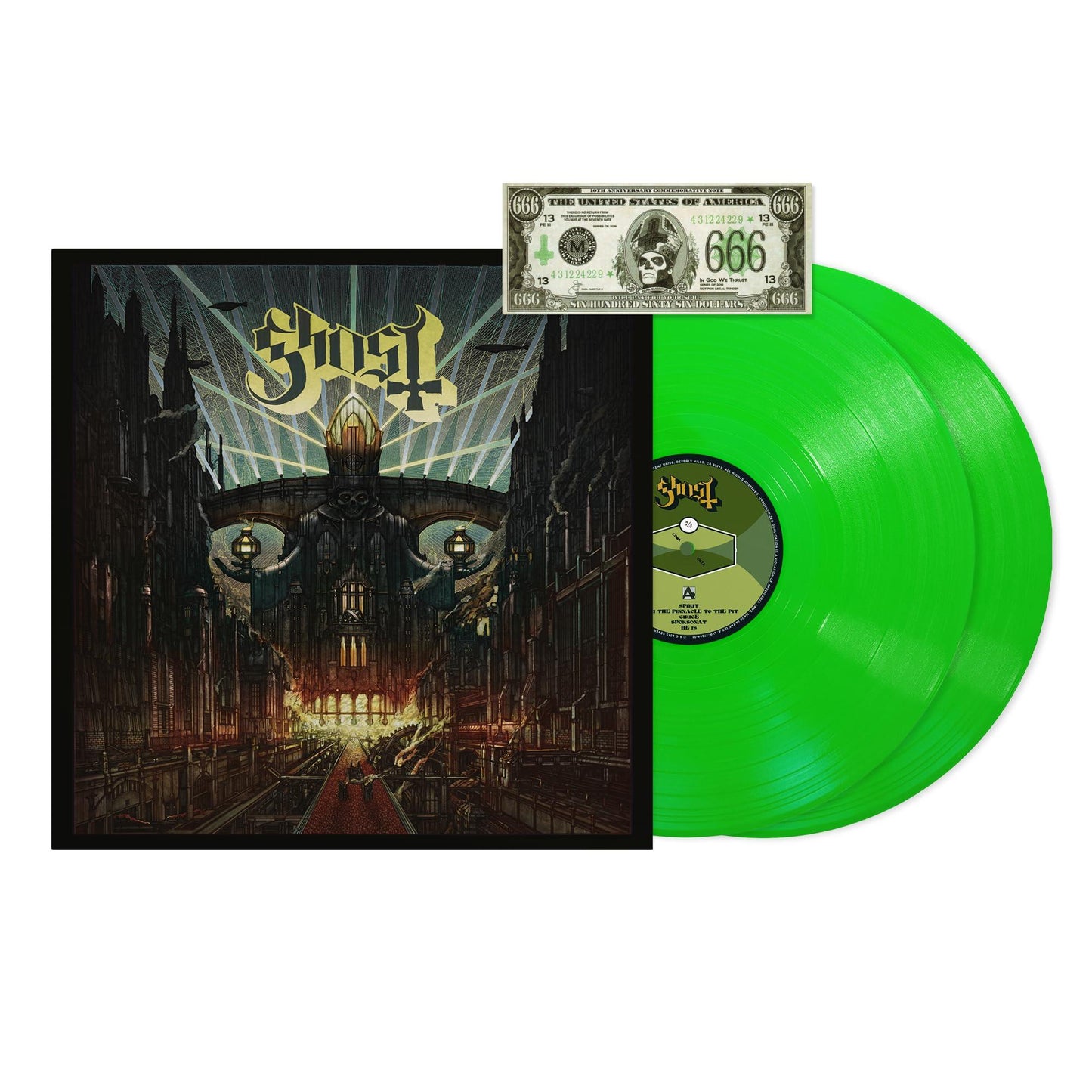 Ghost - Meliora Deluxe 10th Anniversary (Standard Neon Green Vinyl) - Double Lp