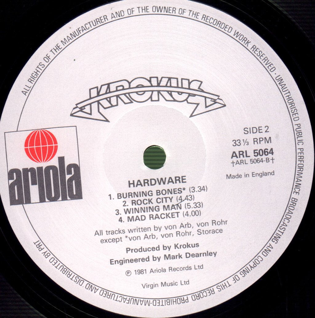 Krokus - Hardware - Lp