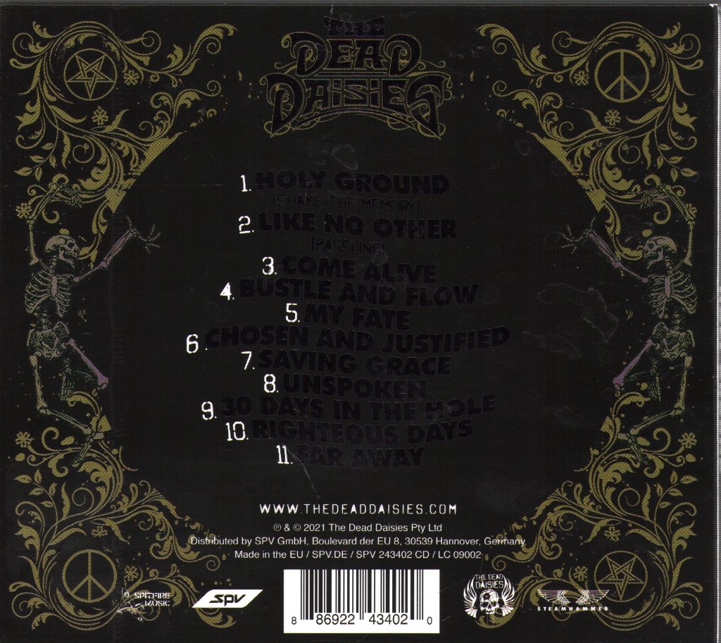 Dead Daisies - Holy Ground - Cd