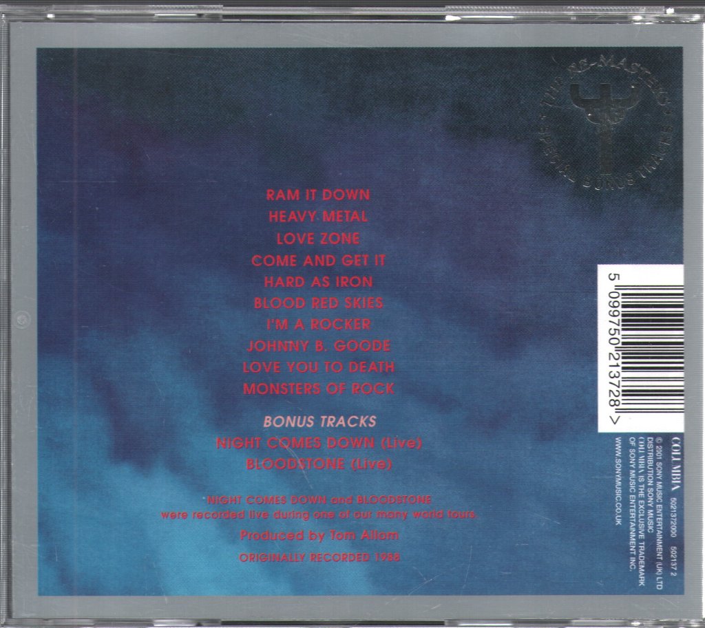 Judas Priest - Ram It Down - Cd