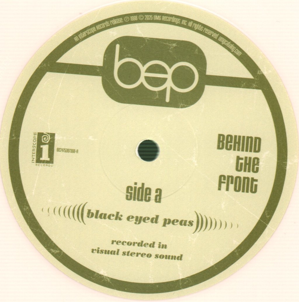 Black Eyed Peas - Behind The Front - Double Lp
