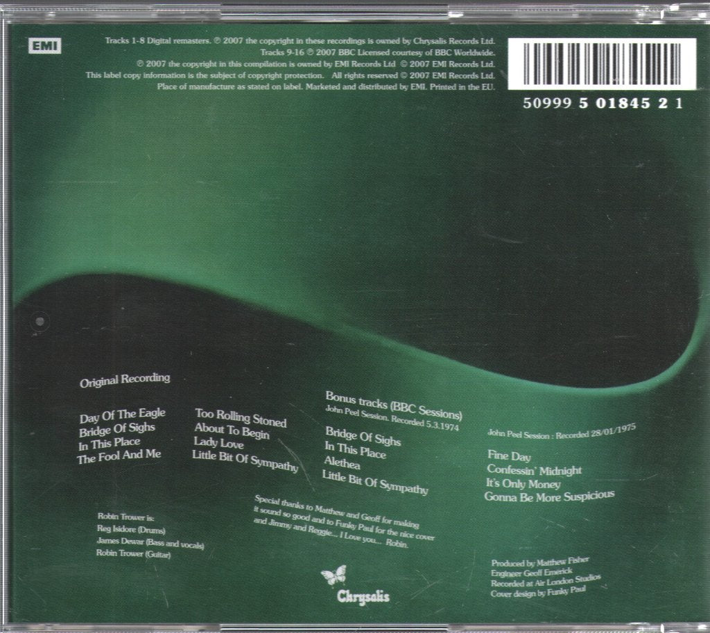 Robin Trower - Bridge Of Sighs - Cd