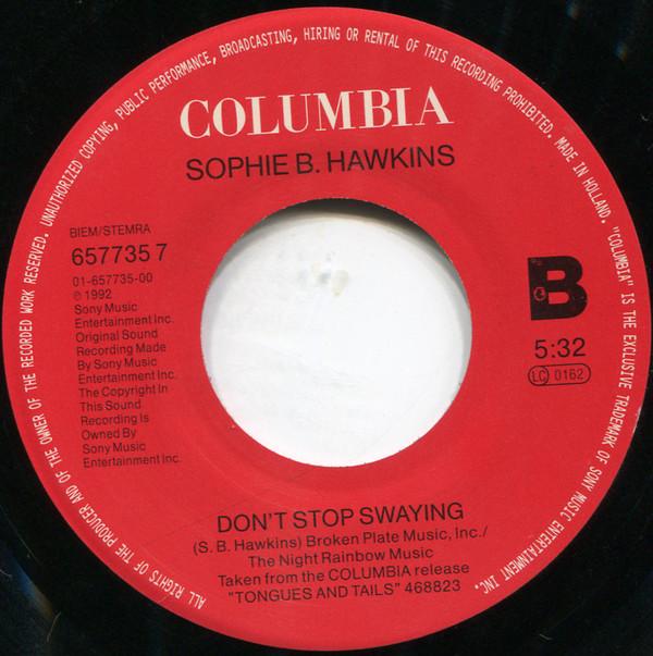 Sophie B Hawkins - Damn I Wish I Was Your Lover - 7 Inch