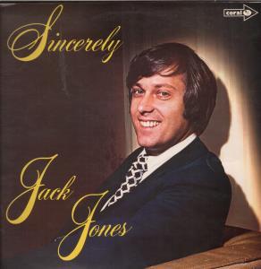 Jack Jones - Sincerely - Lp