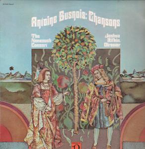 Nonesuch Consort - Antoine Susnois Chansons - Lp