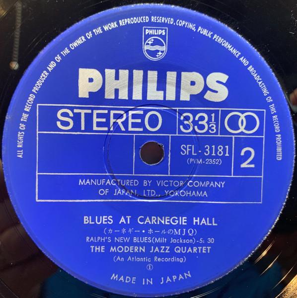 Modern Jazz Quartet - Blues At Carnegie Hall - 7 Inch