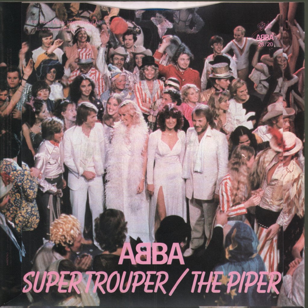 ABBA - Super Trouper/The Piper - 7 Inch