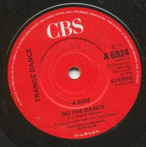 Trance Dance (Band) - Do The Dance - 7 Inch