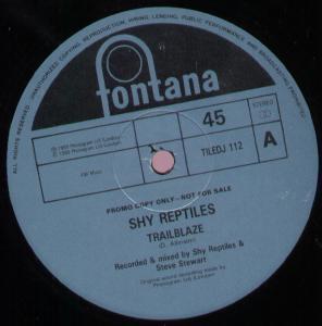 Shy Reptiles - Trail Blaze - 12 Inch