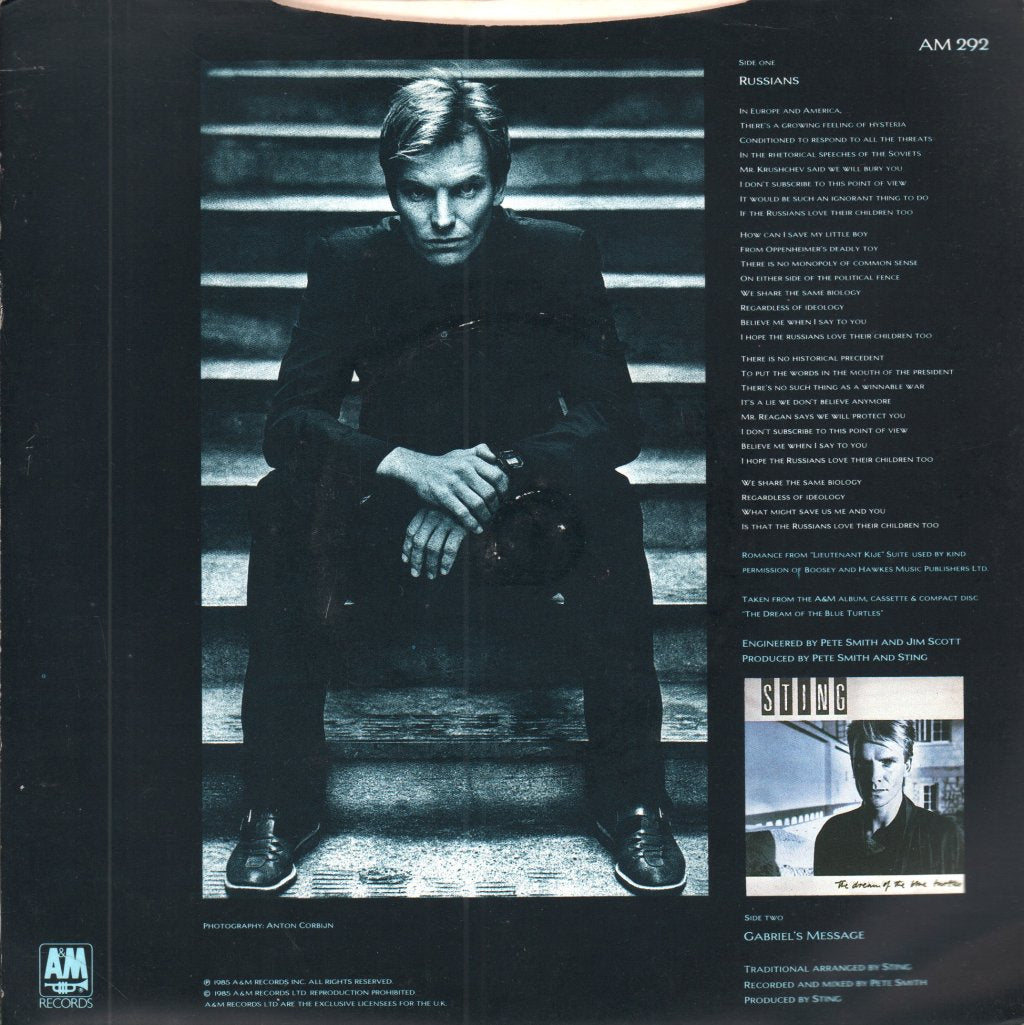 Sting - Russians - 7 Inch
