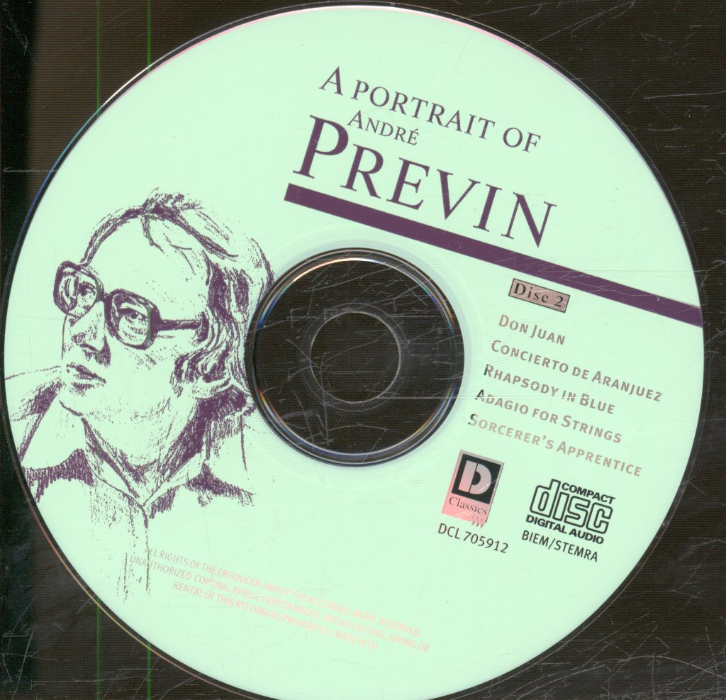 André Previn - A Portrait Of André Previn - Double Cd