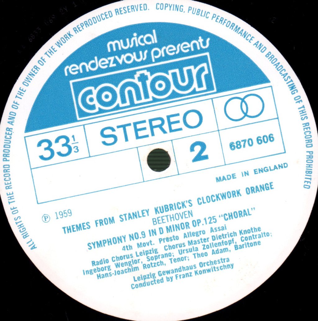 Various Artists - Clockwork Orange (Themes From Stanley Kubrick's Film) - Lp