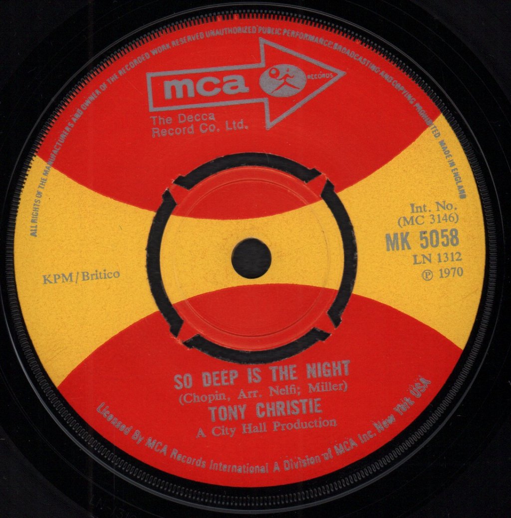 Tony Christie - Las Vegas - 7 Inch