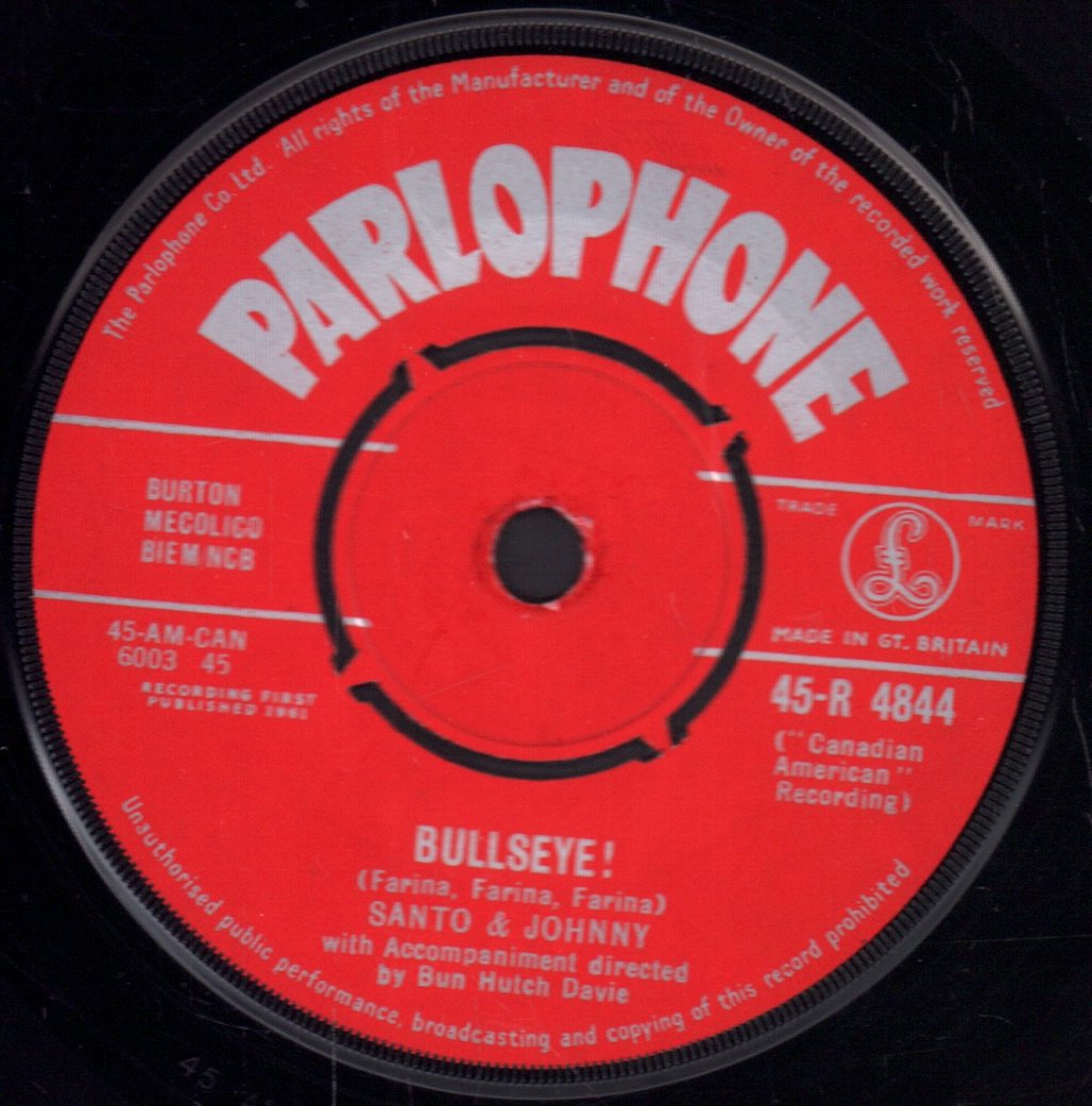 Santo & Johnny - Twistin' Bells - 7 Inch