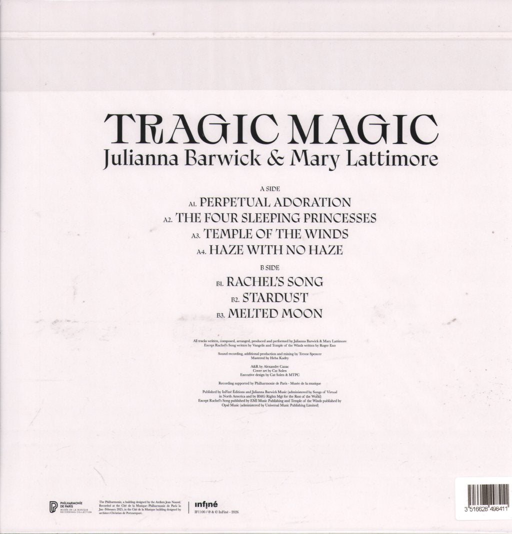 Julianna Barwick & Mary Lattimore - Tragic Magic - Lp