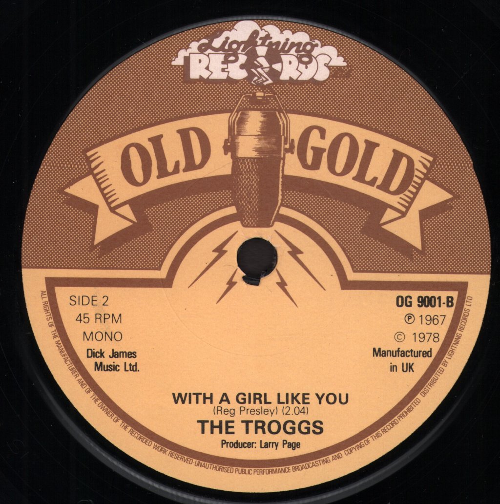 Troggs - Wild Thing - 7 Inch
