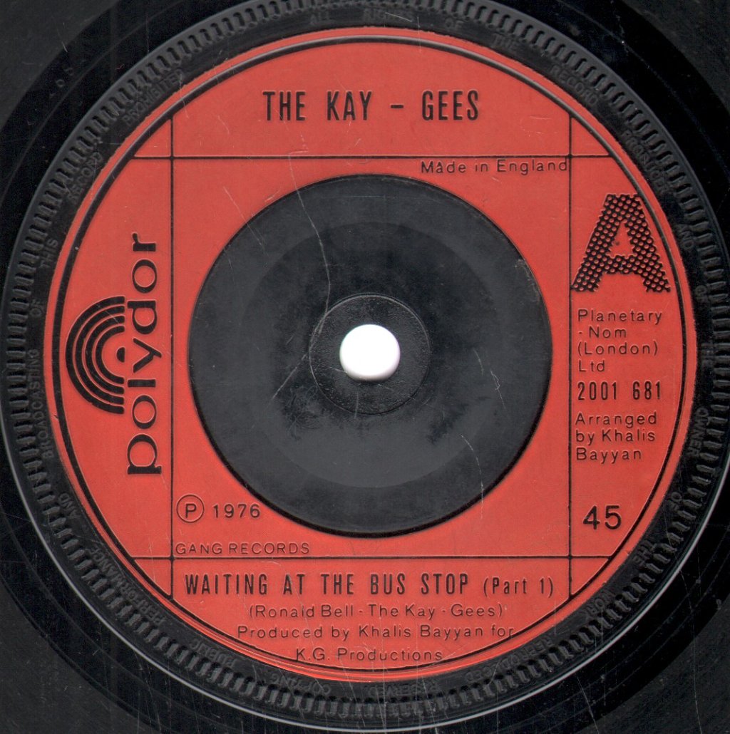 Kay-Gees - Waiting At The Bus Stop - 7 Inch