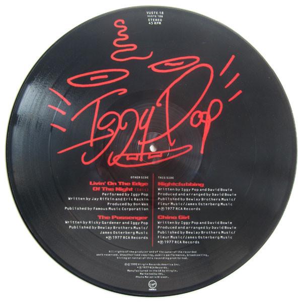Iggy Pop - Livin' On The Edge Of The Night - 12 Inch