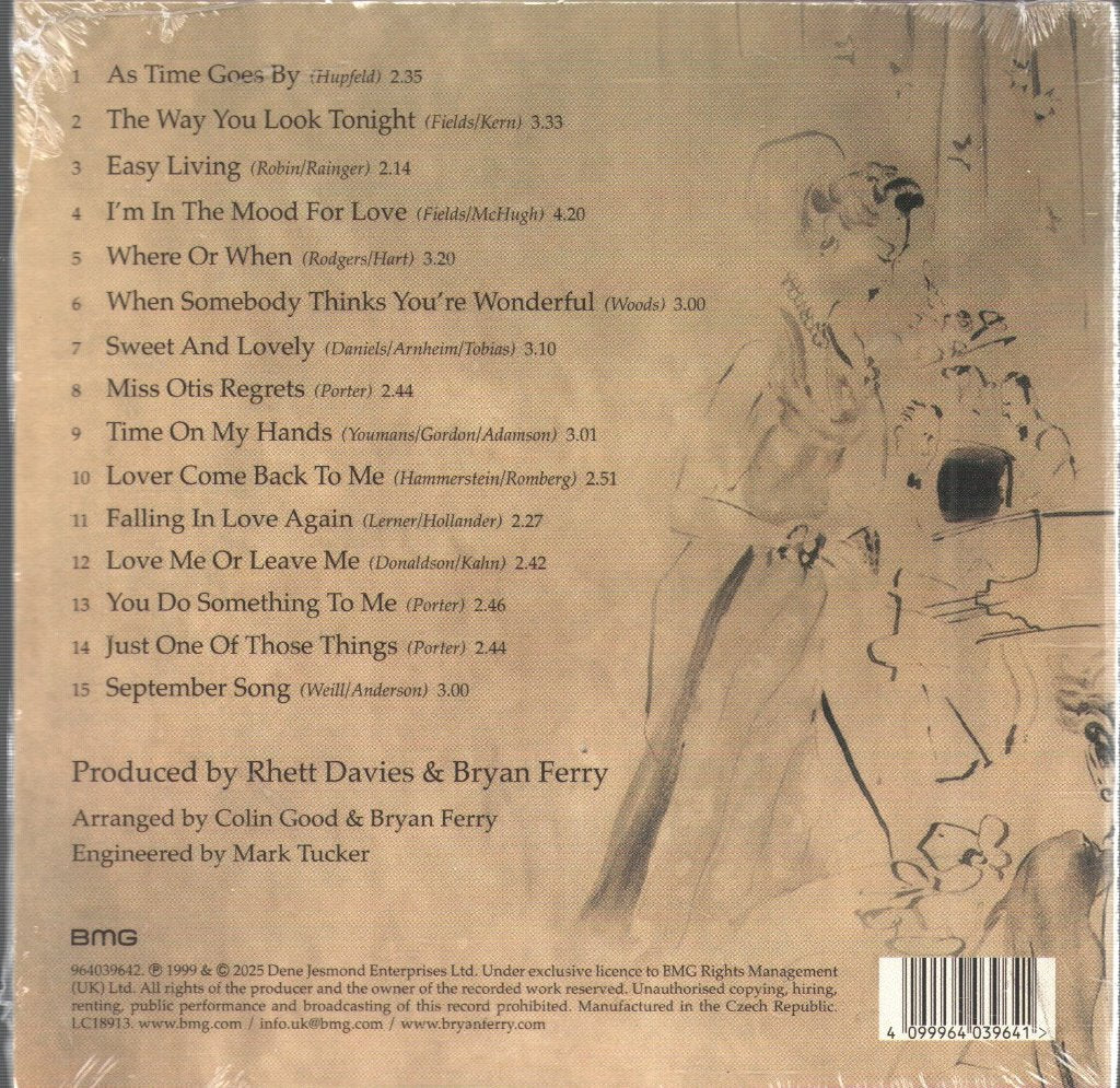 Bryan Ferry - As Time Goes By - Cd