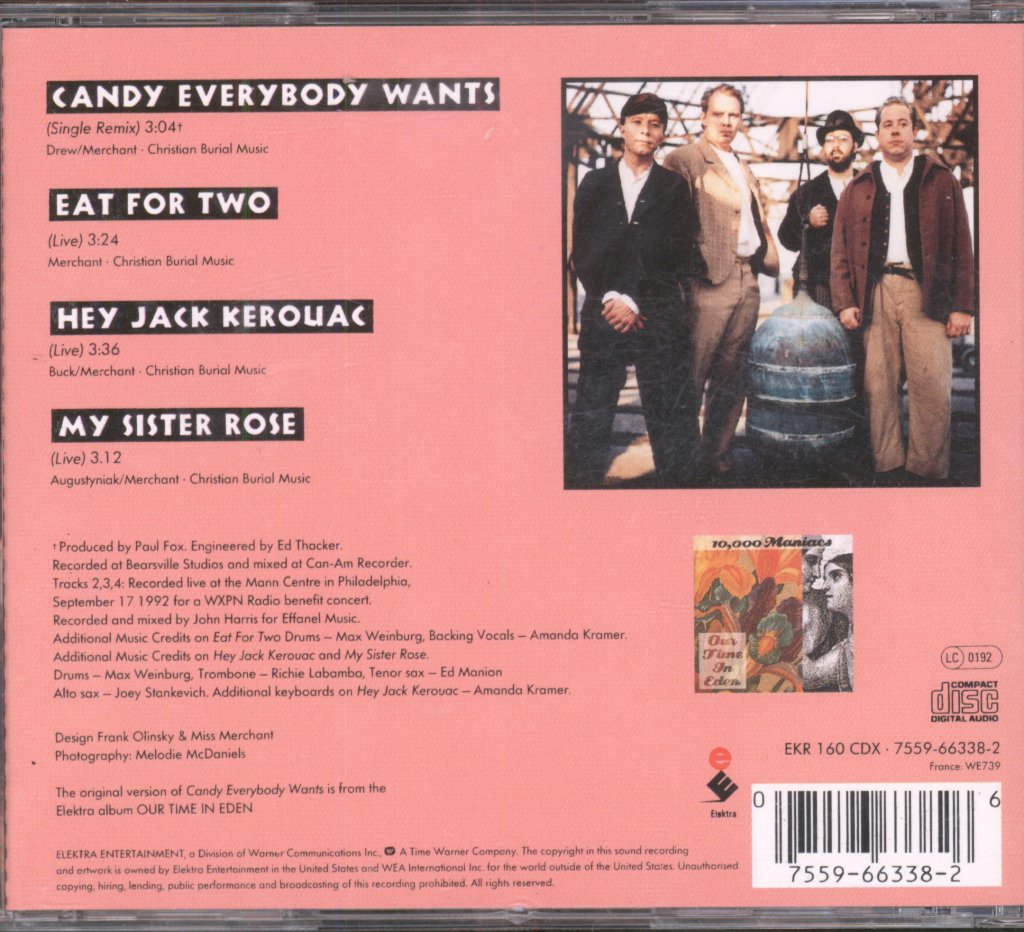 10,000 Maniacs - Candy Everybody Wants - Cd