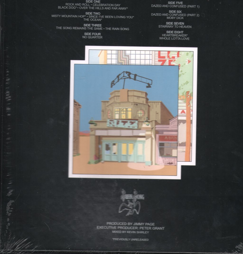 Led Zeppelin - Soundtrack From The Film The Song Remains The Same - Lp Box Set