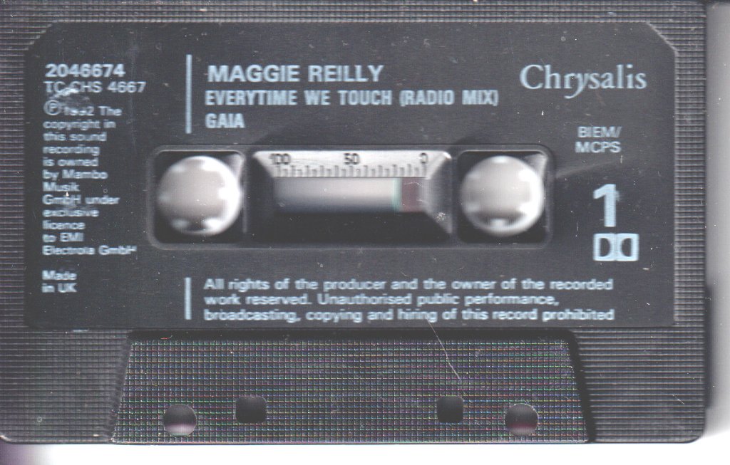 Maggie Reilly - EVERYTHING WE TOUCH - Cassette