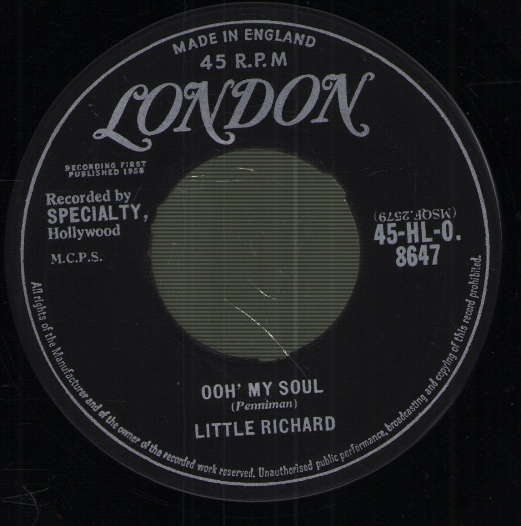 Little Richard - Ooh My Soul - 7 Inch