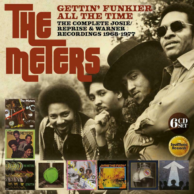 Meters - Gettin' Funkier All the Time (The Complete Josie/Reprise & Warner Recordings 1968-1977) - Cd Box Set