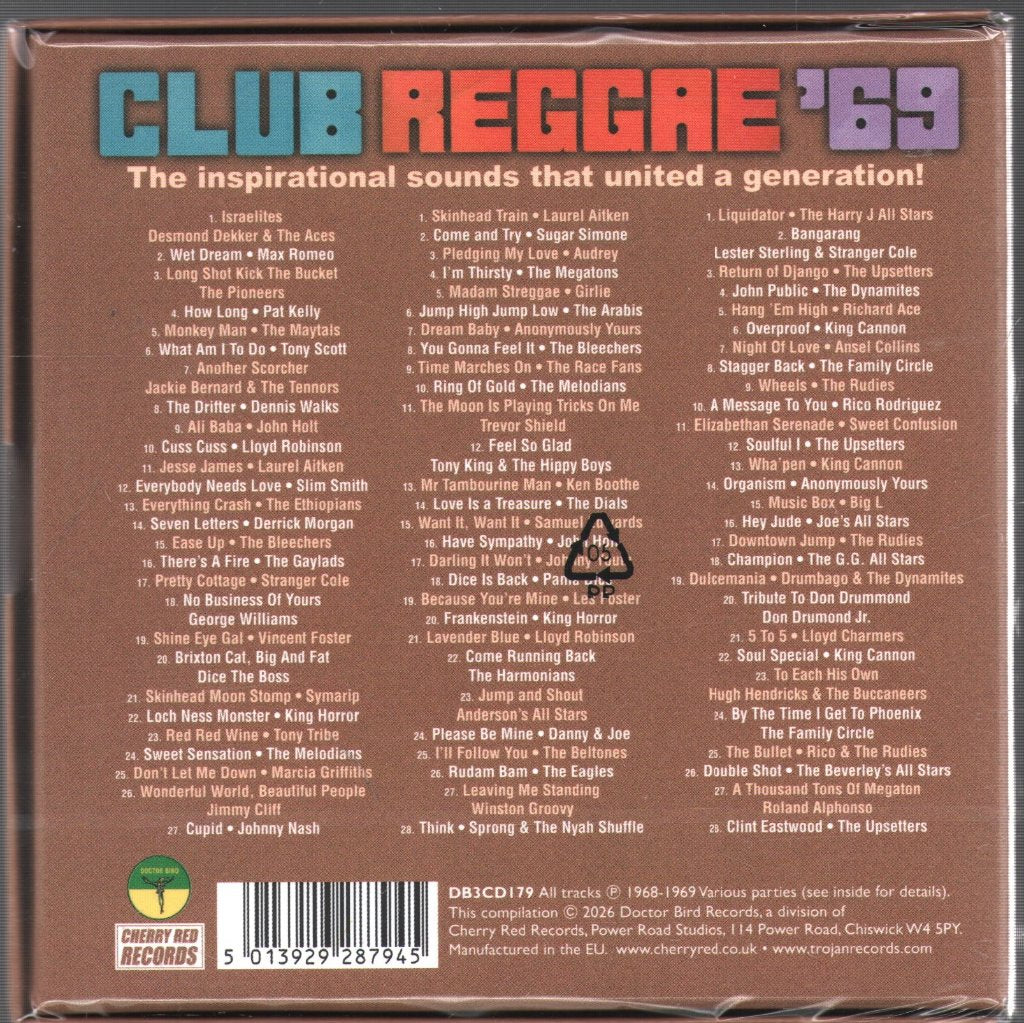 Various Artists - Club Reggae `69 - Cd Set