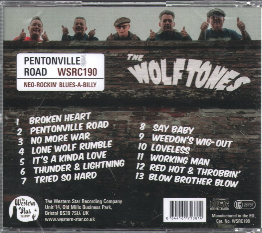 Wolftones - Pentonville Road - Cd