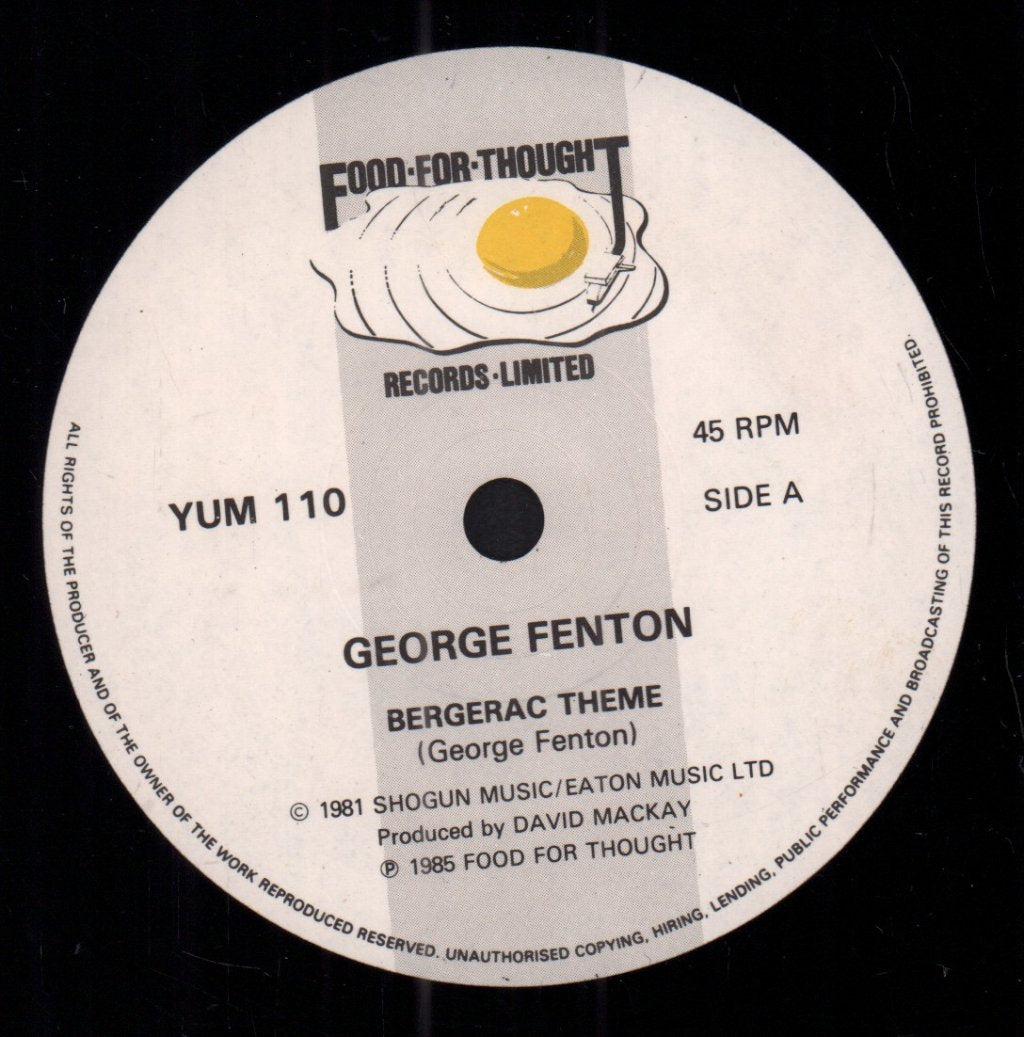 George Fenton - Bergerac Theme - 7 Inch