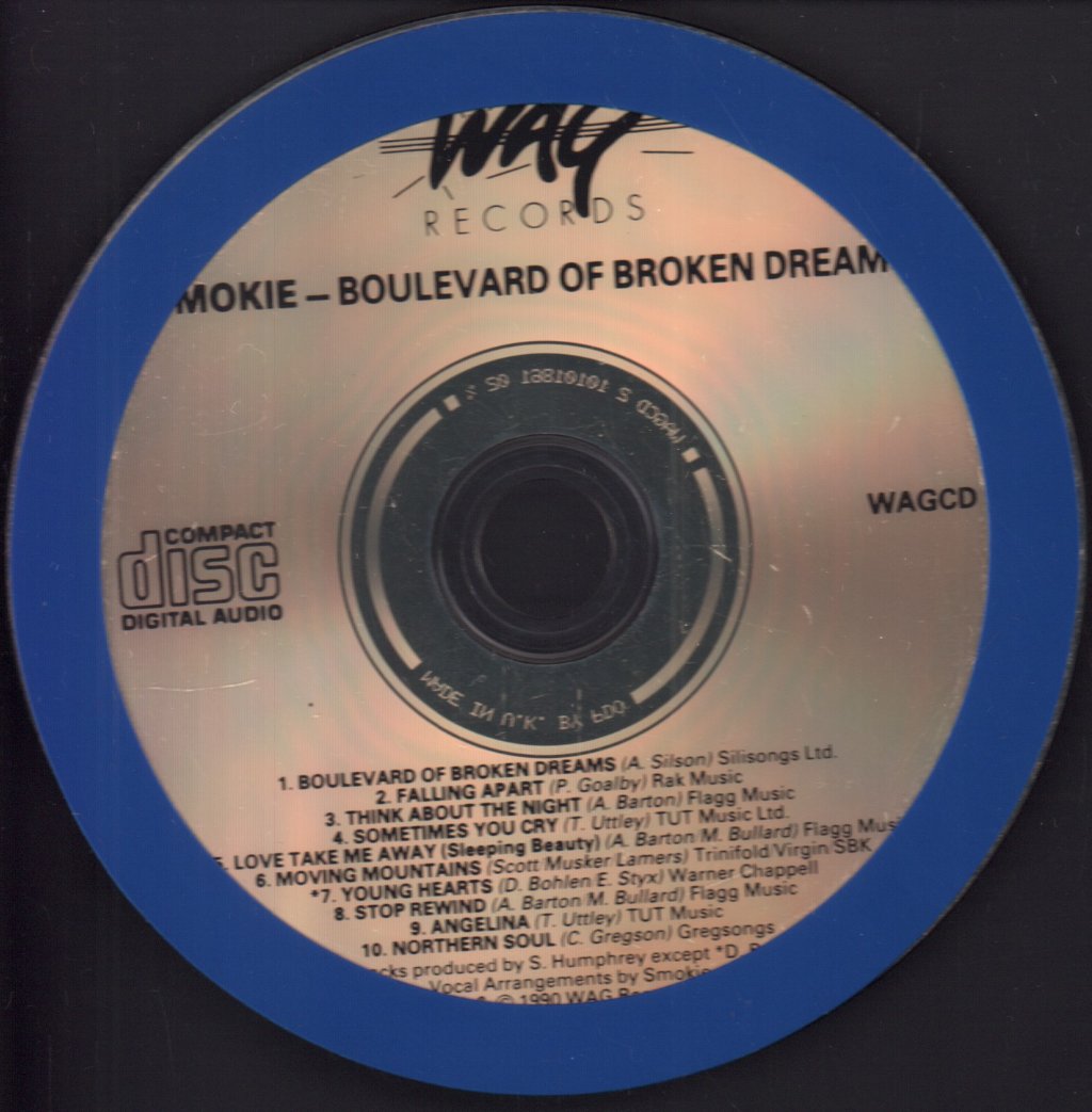 Smokie - Boulevard Of Broken Dreams - Cd