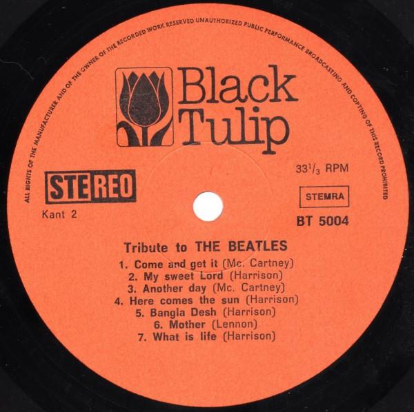 Unknown Artist - Tribute To The Beatles - Lp